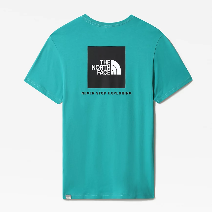 The North Face Men's Redbox T-Shirt in Porcelain Green