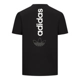 Adidas Originals Itasca 20 Short Sleeve T Shirt in Black