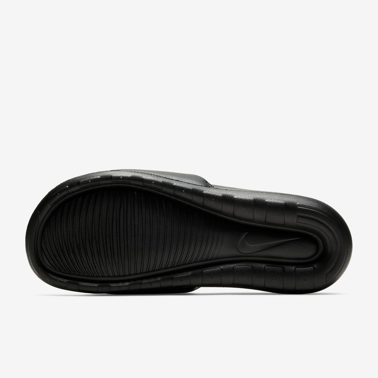 Nike Victori One Slides in Black/Black/Black