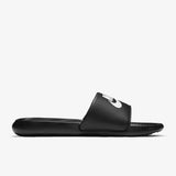 Nike Victori One Slides in Black/Black/White