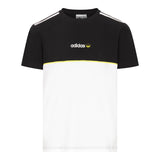 Adidas Originals Itasca 20 Short Sleeve T Shirt in Black/White