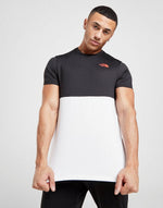 The North Face Men's Colourblock T-Shirt in Black/White