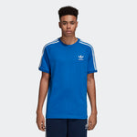 adidas Originals 3-Stripes T Shirt Bluebird