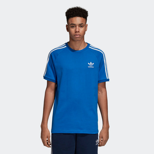 adidas Originals 3-Stripes T Shirt Bluebird
