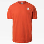 The North Face Men's Redbox T-Shirt in Burnt Ochre/Monterey Blue/Ashbury Paisley