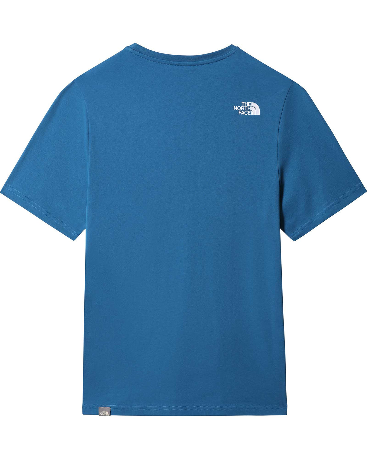 Men’s The North Face Short Sleeve Simple Dome T-Shirt in Banff Blue