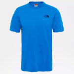 Men’s The North Face Short Sleeve Simple Dome T-Shirt in Bomber Blue