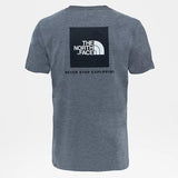 The North Face Men's Redbox T-Shirt in Grey/Black