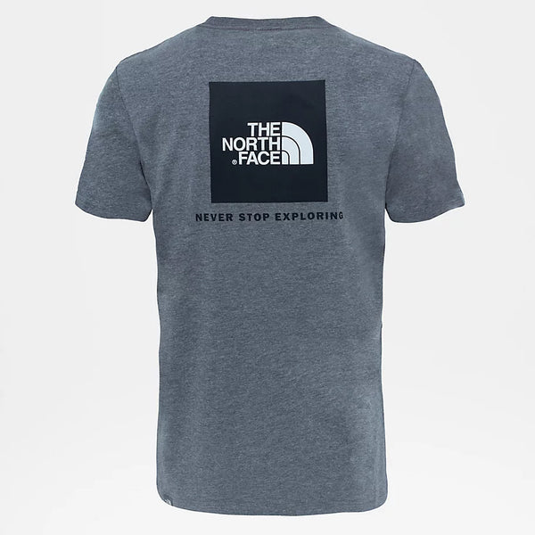 The North Face Men's Redbox T-Shirt in Grey/Black