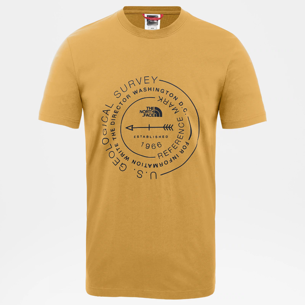 The North Face Men’s Mark T Shirt in Citrine Yellow