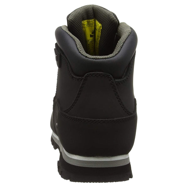 Groundwork GR66 Leather Safety Boot with Steel Toe Black