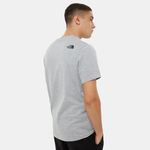 The North Face Men's Short Sleeve Fine T-Shirt in Heather Grey