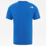 Men’s The North Face Short Sleeve Simple Dome T-Shirt Nautical Blue