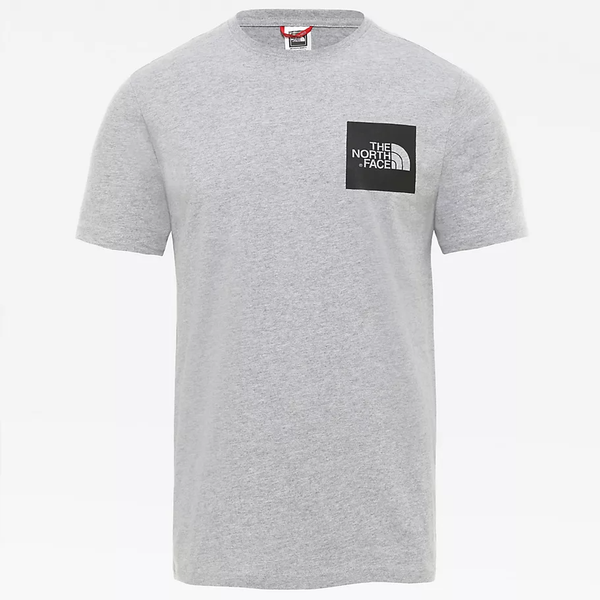 The North Face Men's Short Sleeve Fine T-Shirt in Heather Grey