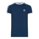 Adidas Originals Adicolor Classics 3-Stripe T-Shirt in Navy