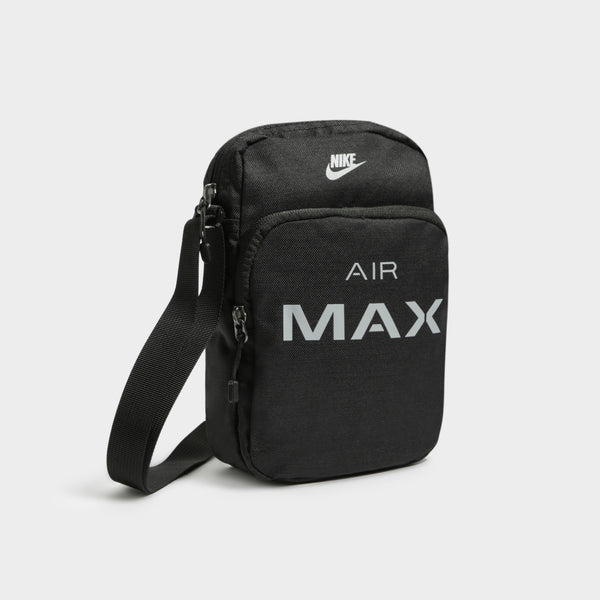 Nike Air Max Small Items Bag in Black & Wolf Grey