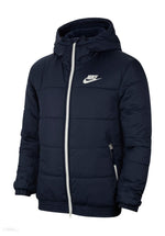 Nike Sportswear Thermore Synthetic Full Hooded Jacket in Navy [BV4683-452]