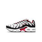Nike Air Max Plus GS Older Kids' Shoe in White/Red/Black [CD0609-007]