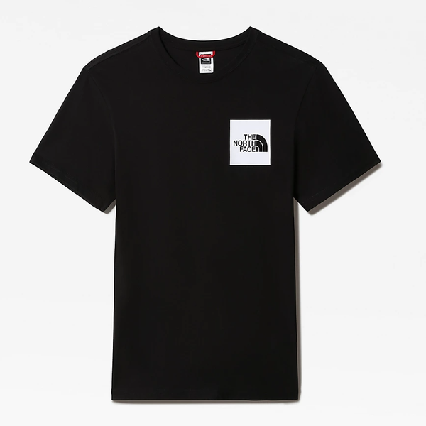 The North Face Men's Short Sleeve Fine T-Shirt in TNF Black