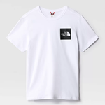 Men’s The North Face Short Sleeve Fine T-Shirt TNF White/TNF Black