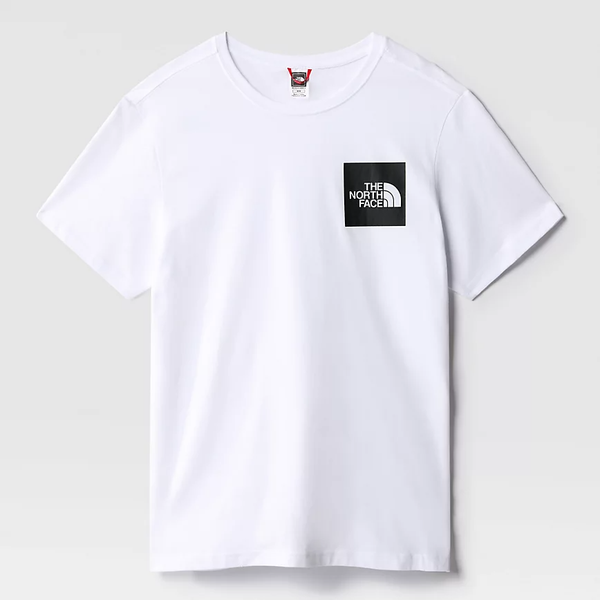 Men’s The North Face Short Sleeve Fine T-Shirt TNF White/TNF Black