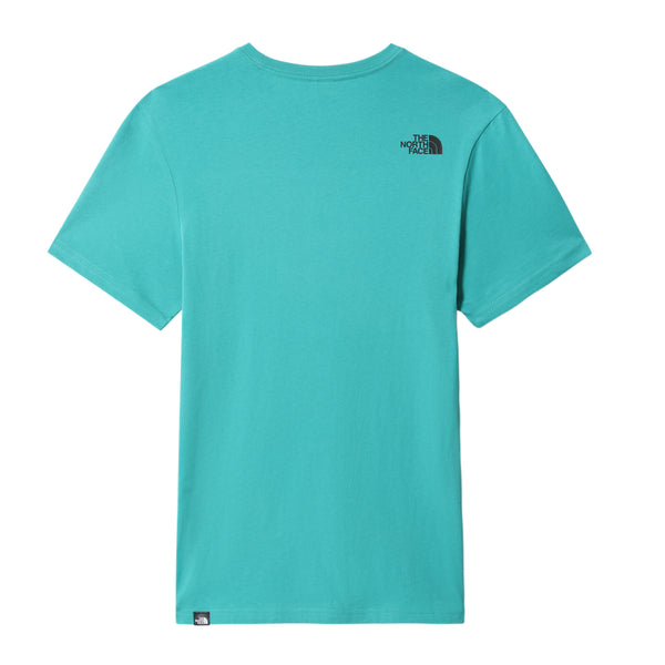 The North Face Men's Short Sleeve Fine T-Shirt in Porcelain Green