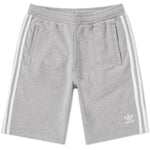 Adidas Originals Men's 3 Stripe Shorts in Medium Grey Heather [CY4570]
