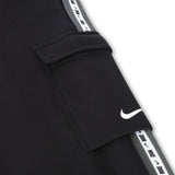 Nike Sportswear Men's Repeat Crew Fleece Tracksuit in Black