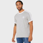 Adidas Originals Men's 3-Stripe T-Shirt in Grey [FM3769]