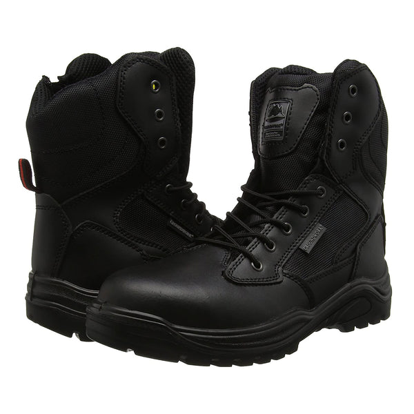 Groundwork GR38 Steel Toe Safety Boot in Black