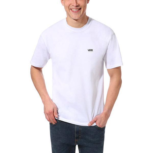 Vans Men’s Left Chest Logo T-Shirt in White