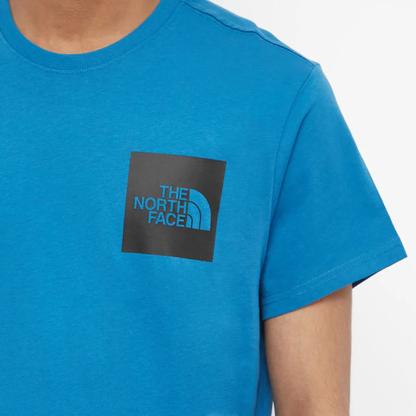 The North Face Men's Short Sleeve Fine T-Shirt in Banff Blue