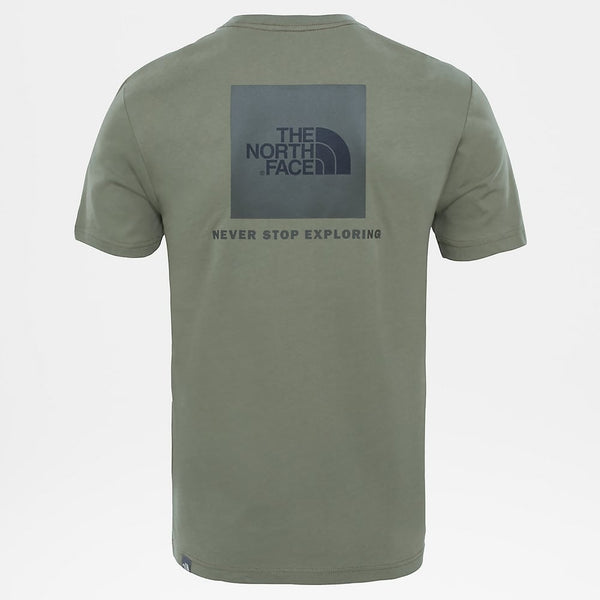 The North Face Men's Redbox T-Shirt in Deep Lichen Green