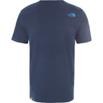 The North Face Men's Woodcut Dome T-Shirt in Blue Wing