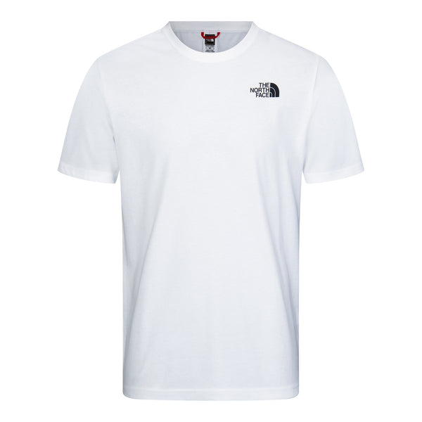 The North Face Men's Redbox T-Shirt in White/Yellow