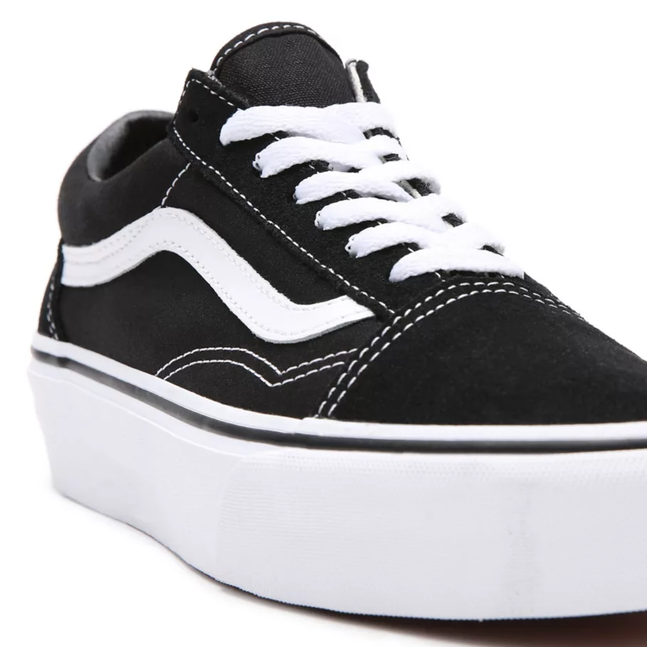 Vans old skool platform on sale womens