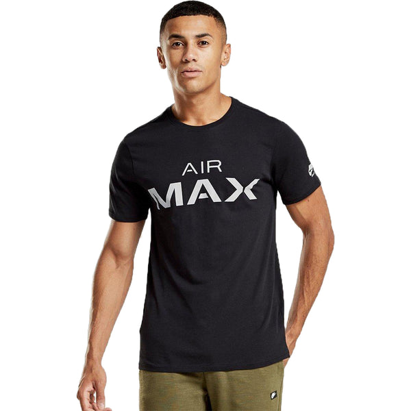 Nike Air Max Gel Short Sleeve T Shirt Black