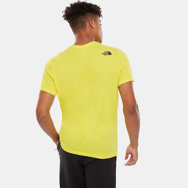 The North Face Men's Short Sleeve Fine T-Shirt in TNF Lemon