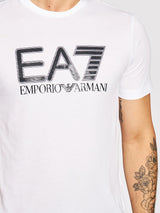 EA7 Emporio Armani Men's Short Sleeve T-Shirt in White