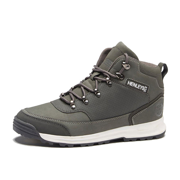 Henley's Paler Walking Boots in Charcoal