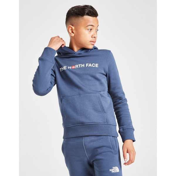 The North Face Youth Fleece Kids Hoodie in Blue
