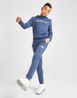 The North Face Youth Fleece Kids Pullover Tracksuit in Blue